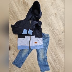 Boys 7 for all man kind 2 piece set Size 2T
